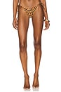 view 1 of 4 Praia Bikini Bottom in Spotted Amber