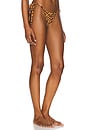 view 2 of 4 Praia Bikini Bottom in Spotted Amber