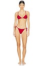 view 4 of 4 Equator Bikini Top in Hibiscus