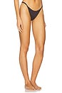 view 2 of 4 Luna Bikini Bottom in Espresso