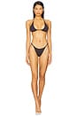 view 4 of 4 Luna Bikini Bottom in Espresso