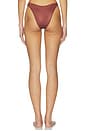 view 3 of 4 Ona Curve Bikini Bottom in Chestnut