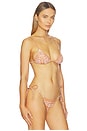view 2 of 4 TOP BIKINI EQUATOR in Camel Bandana