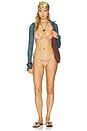 view 4 of 4 x REVOLVE Praia Bikini Bottom in Camel Bandana