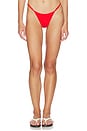 view 1 of 5 BAS DE MAILLOT DE BAIN LUNA in Tomato