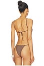 view 3 of 5 Equator Bikini Top in Driftwood
