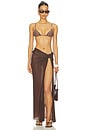 view 4 of 5 Equator Bikini Top in Driftwood