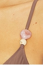 view 5 of 5 Equator Bikini Top in Driftwood