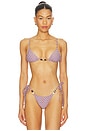 view 1 of 5 Equator Bikini Top in Kuba Wisteria