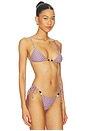 view 2 of 5 Equator Bikini Top in Kuba Wisteria