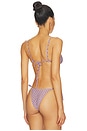 view 3 of 5 Equator Bikini Top in Kuba Wisteria