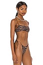 view 2 of 4 HAUT DE MAILLOT DE BAIN C in Zebra Driftwood