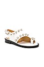 view 2 of 5 Studded Polido Sandal in White