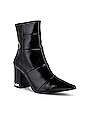 view 2 of 5 Pointed Toe Bootie in Black Polido
