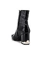 view 3 of 5 Pointed Toe Bootie in Black Polido