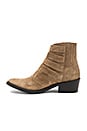 view 5 of 5 BOOTS À BOUCLE STYLE WESTERN in Khaki Suede