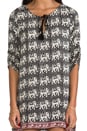 view 5 of 6 Tassel Dress in Black/White Elephant in Black & White Elephant