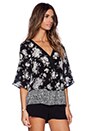 view 2 of 3 Gianna Blouse in Floral
