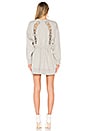 view 4 of 4 TOMMY X GIGI Gigi Hadid Open Back LS Sweatshirt Dress in Light Grey