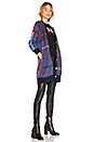 view 2 of 3 GILET V NECK in Tartan Large Blue