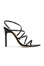 view 1 of 5 Milana Sandal in Black Crinkle