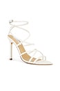 view 2 of 5 Marcy Sandal in White Patent