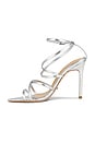 view 5 of 5 Marcy Sandal in Silver Nappa Metallic