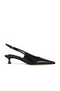 view 1 of 5 Crush Slingback Pump in Black Vintage