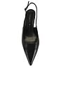 view 4 of 5 Crush Slingback Pump in Black Vintage