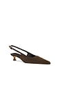 view 2 of 5 Crush Slingback Pump in Espresso Suede