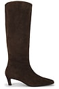 view 1 of 5 Evysa Boot in Espresso Suede