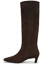 view 5 of 5 Evysa Boot in Espresso Suede