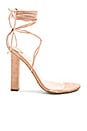 view 1 of 5 ESCARPINS KENDALL in Clear Vinalyte & Blush Kid Suede