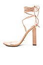 view 5 of 5 ESCARPINS KENDALL in Clear Vinalyte & Blush Kid Suede