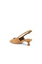 view 3 of 5 Crush Slingback Pump in Taupe Suede