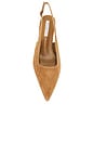 view 4 of 5 Crush Slingback Pump in Taupe Suede