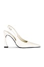 view 1 of 5 Sassy Slingback Pump in Dove Crinkle