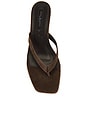 view 4 of 5 Annie Heel in Espresso Suede