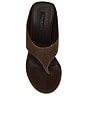 view 4 of 5 Swift Heel in Espresso Suede