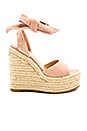view 1 of 5 COMPENSÉES BARCA in Blush Kid Suede