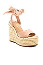 view 2 of 5 COMPENSÉES BARCA in Blush Kid Suede
