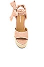 view 4 of 5 COMPENSÉES BARCA in Blush Kid Suede