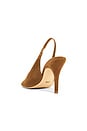 view 3 of 5 Peggy Slingback Pump in Taupe Suede