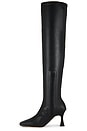 view 5 of 5 Fancy Over The Knee Boot in Black Venezia