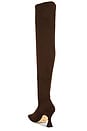 view 3 of 5 BOTA FANCY in Chocolate Stretch Suede