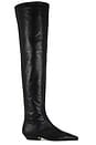 view 1 of 5 Rally Over The Knee Boot in Black Venice