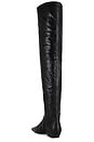 view 3 of 5 Rally Over The Knee Boot in Black Venice