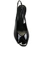 view 4 of 5 Dane Slingback Pump in Black Patent