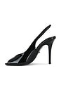 view 5 of 5 Dane Slingback Pump in Black Patent