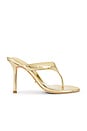 view 1 of 5 Dynasty Heel in Gold Shine